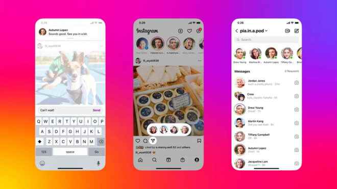 Many new features are available for Instagram