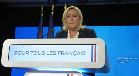 Marine Le Pens result beaten with 42 she boasts of