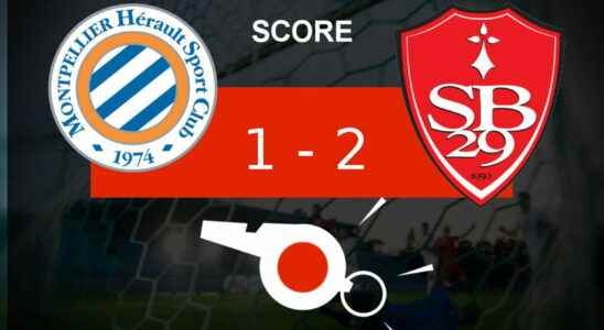 Montpellier Brest Stade Brestois does what it takes the