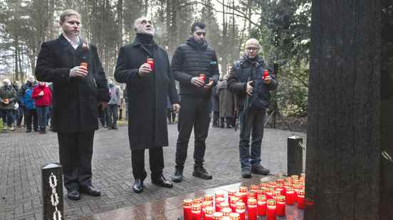 More than 130 people at commemoration of Soviet soldiers in