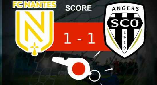 Nantes Angers Angers SCO did not make the difference