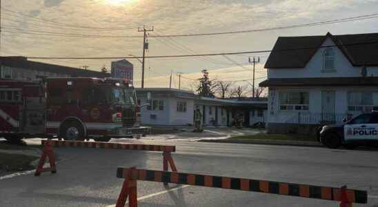 One person sent to hospital after Saturday morning motel fire