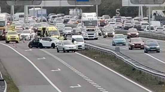 Oudenrijn junction near Utrecht free again after accident