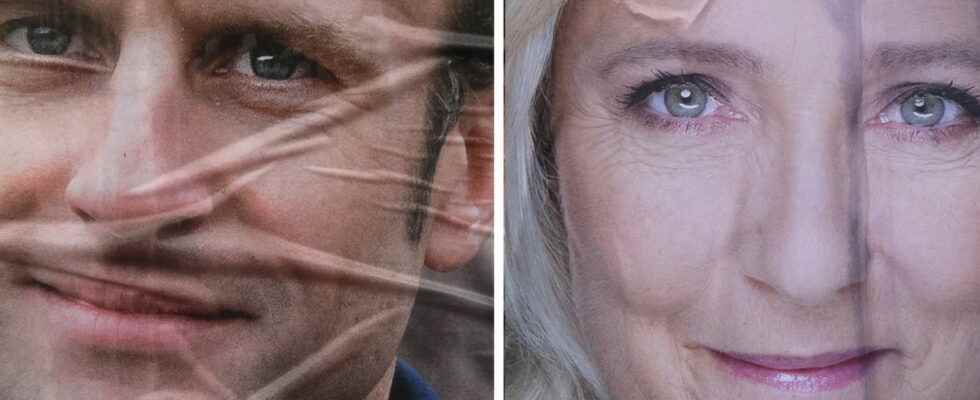 Presidential poll 2022 Macron clearly ahead of Le Pen latest
