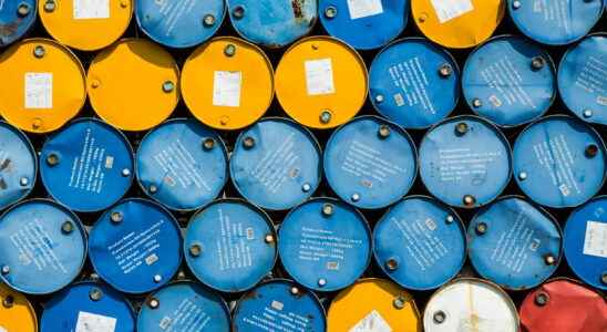 Price of a barrel of oil it stagnates around 110