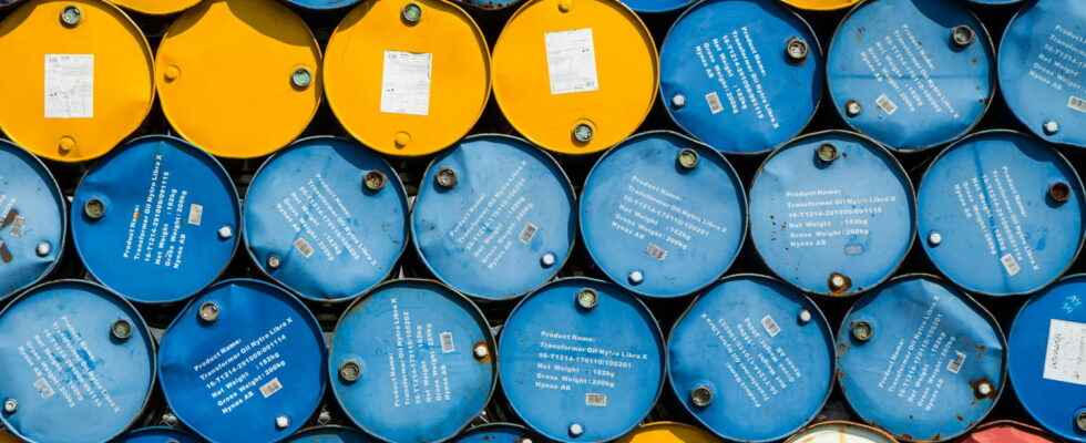 Price of a barrel of oil it stagnates around 110