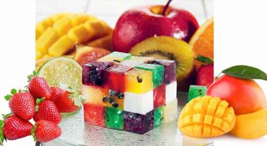 Raphael Haumonts Rubiks fruit a delight