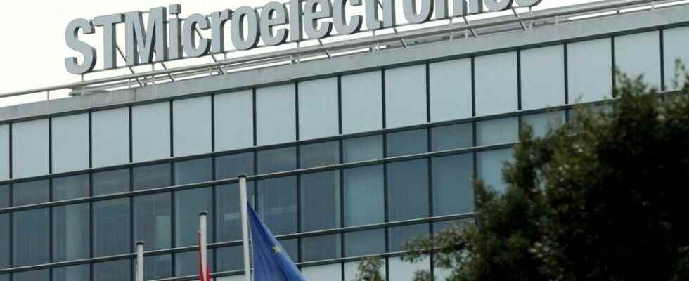 Results above expectations for the French Italian chipmaker STMicroelectronics