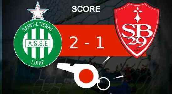 Saint Etienne Brest Stade Brestois fall 2 1 what to remember
