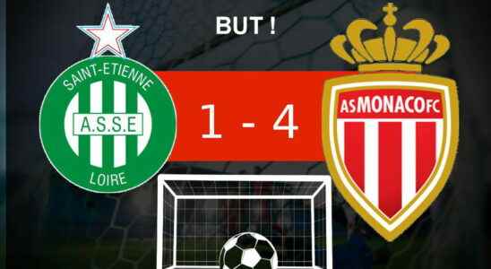 Saint Etienne Monaco AS Monaco strikes a blow