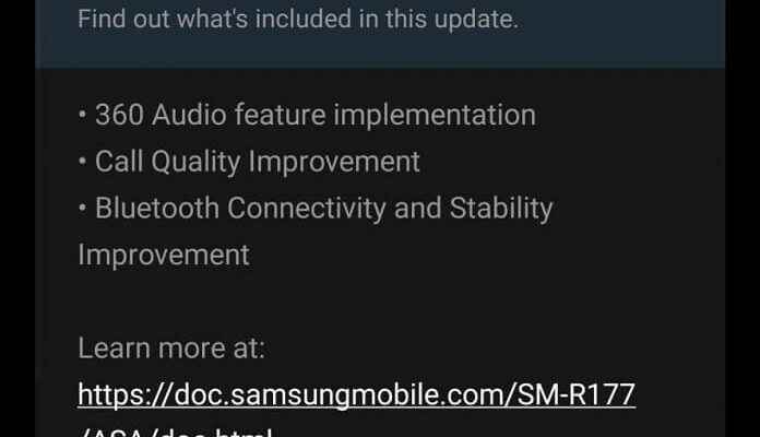 Samsung Galaxy Buds 2 and Buds Live get 360 Audio