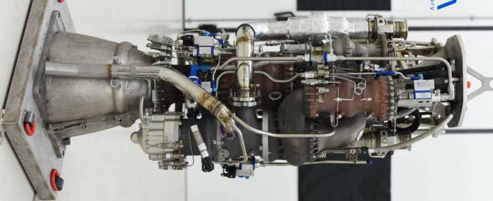 Space a jewel of technology for the Helix rocket engine