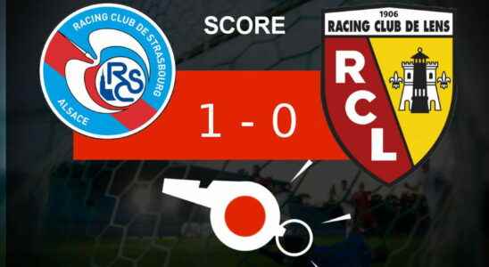 Strasbourg Lens RC Strasbourg did the job relive the
