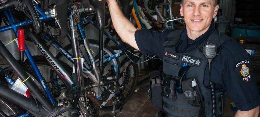 Stratford Police steering towards international bicycle registry to reduce thefts