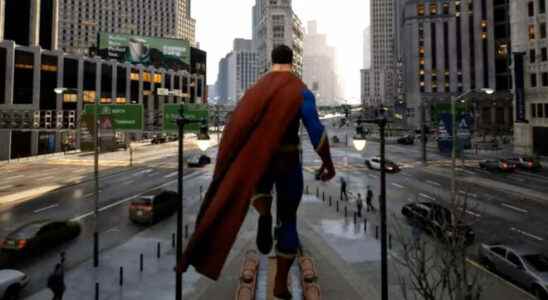 Superman demo prepared with Unreal Engine 5 was appreciated