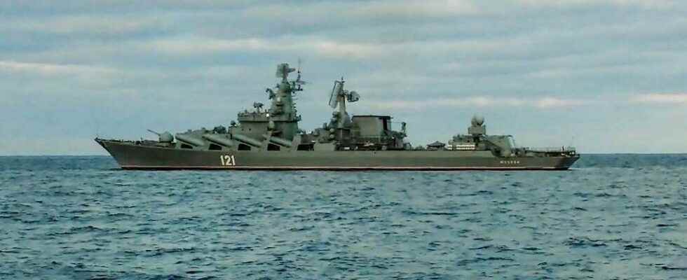 The cruiser Moskva sank a huge setback for the Russian