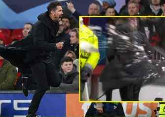 The rain of beer on Simeone is cheap for United