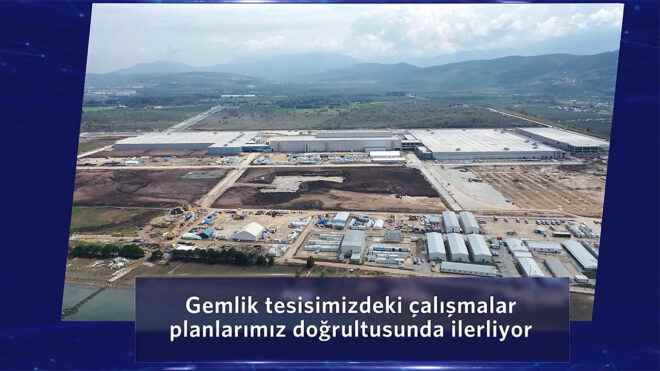 Togg showed the latest situation in the domestic automobile factory