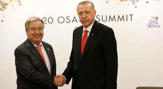 Turkey visit before Putin and Zelenskiy UN Secretary General Guterres