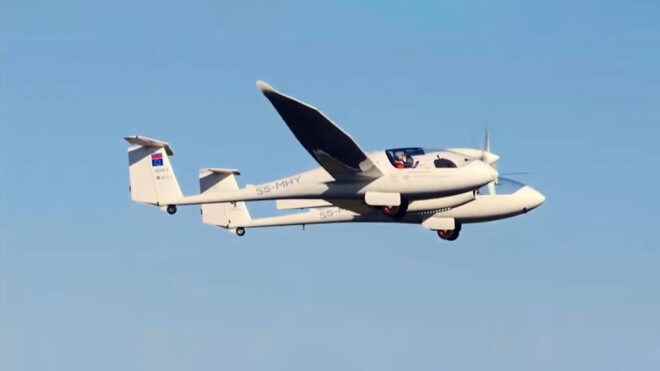 Two different firsts were achieved with the hydrogen powered electric aircraft