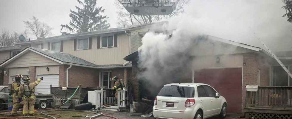 Two people injured in house fire