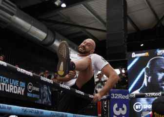 Tyson Fury prepares his fight against Dillian Whyte