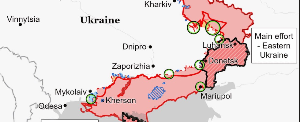 UKRAINE MAP Up to date location maps