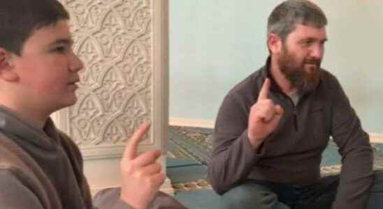 Ukrainian father and son converted to Islam by bringing Kalima i
