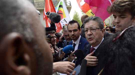 Unions Melenchon champion the minority left at the CFDT the