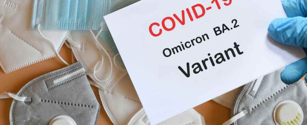 Variant BA2 Covid 99 in France what symptoms