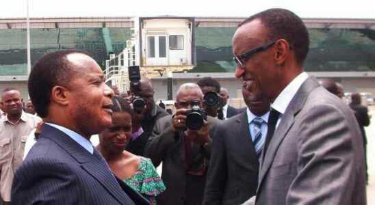 Visiting Brazzaville Paul Kagame signs a series of agreements with
