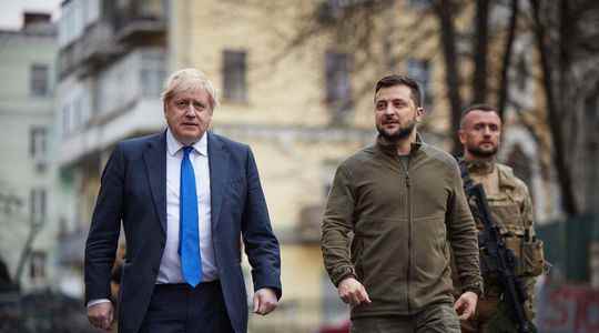 War in Ukraine surprise visit by Boris Johnson to kyiv