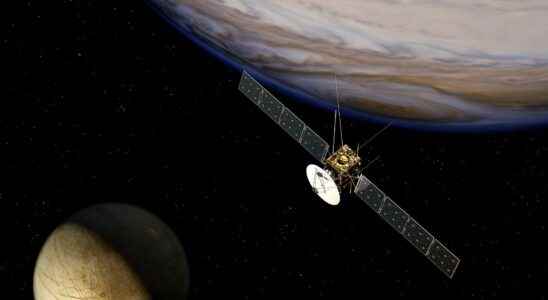 We visited the Juice space probe which will explore Jupiters