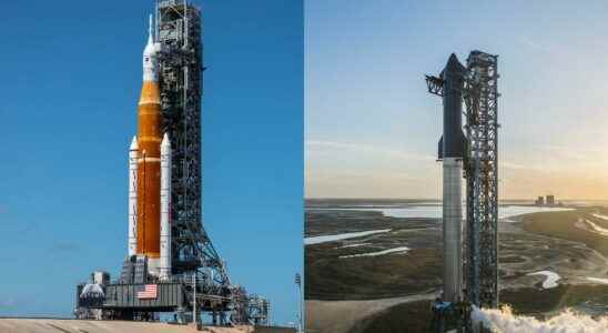 What are the differences between the two giant launchers from