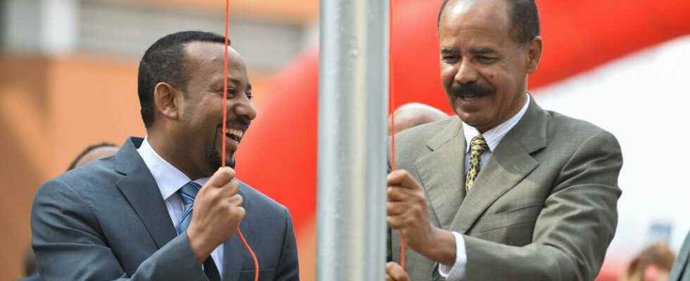 What does the diplomatic relegation between Ethiopia and Eritrea mean