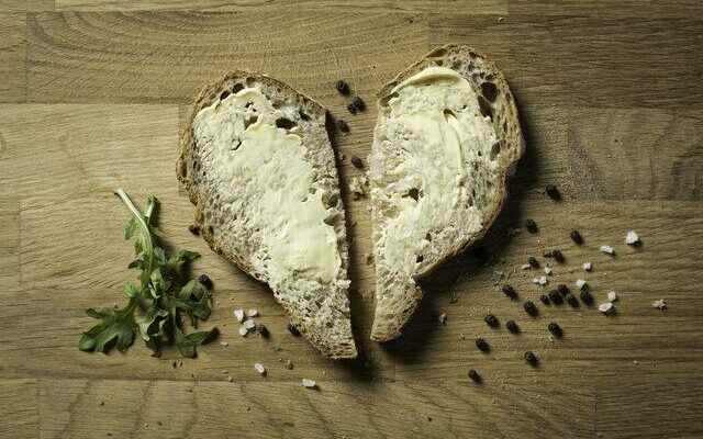 What happens to your heart when you eat butter every