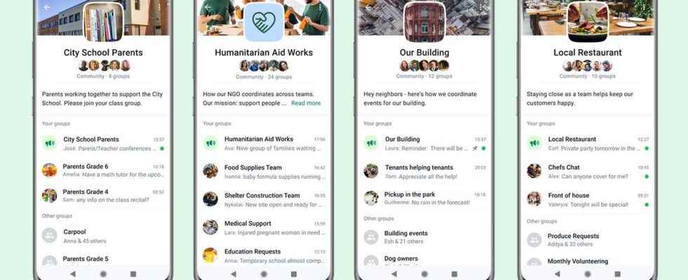 WhatsApp launches a community service tool