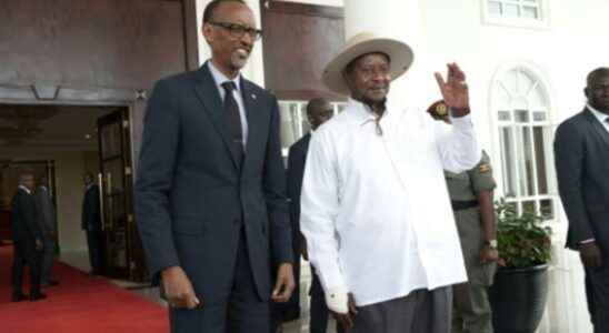 heads up Yoweri Museveni and Paul Kagame at the Nairobi summit