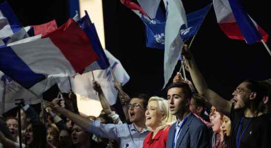 in Avignon Le Pen unfolds his second round strategy