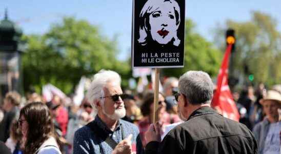 in France a mixed mobilization against the far right