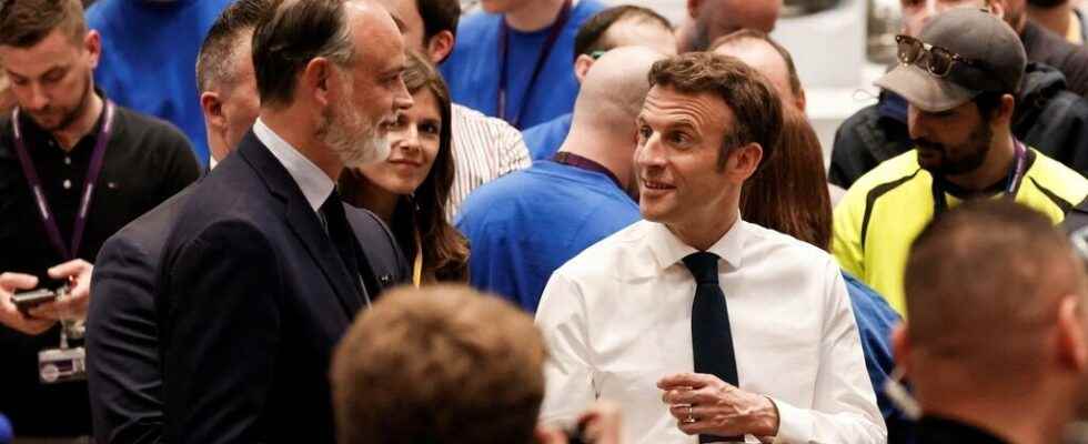 in Le Havre Macron defends his energy course