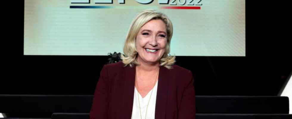 like a buoyant wind for Marine Le Pen