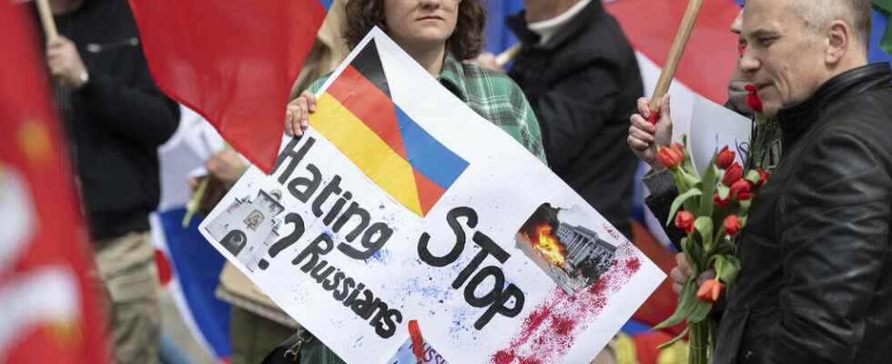 pro Russian protests in Germany spark controversy