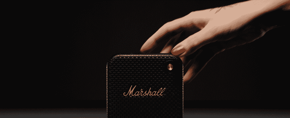 01Hebdo 354 Marshall launches its smallest portable speaker