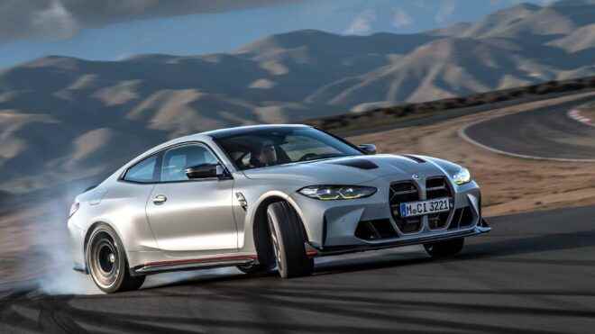 2022 BMW M4 CSL The badge we missed is on