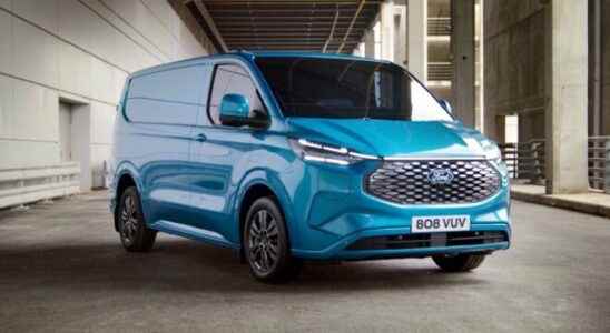 2023 Ford E Transit Custom much more assertive with a modern