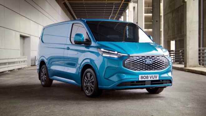 2023 Ford E Transit Custom much more assertive with a modern