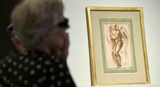 A drawing by Michelangelo sold for a record amount in