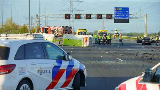 A2 towards Utrecht open again after a collision in which