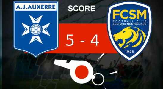 AJ Auxerre FC Sochaux AJ Auxerre wins on penalties